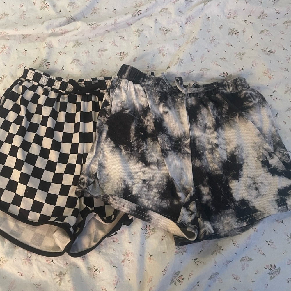shein girls 2 pack shorts